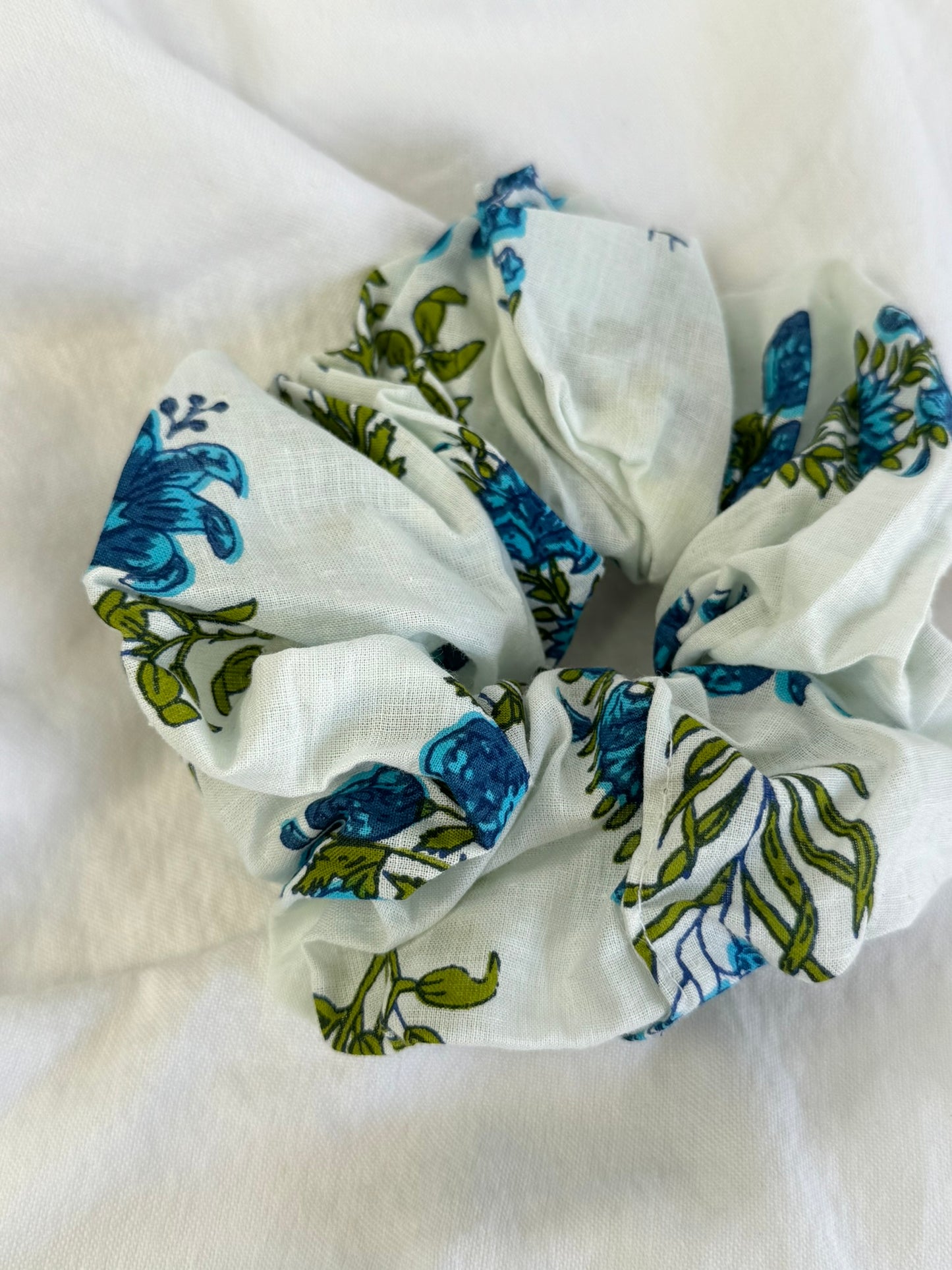 Chouchou Scrunchie block print patterns